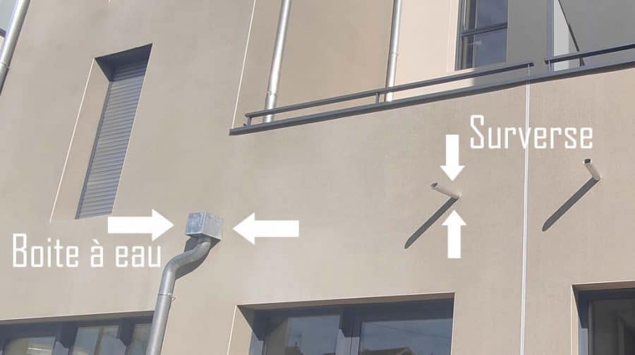 Cheneau encaissé - Mon batiment