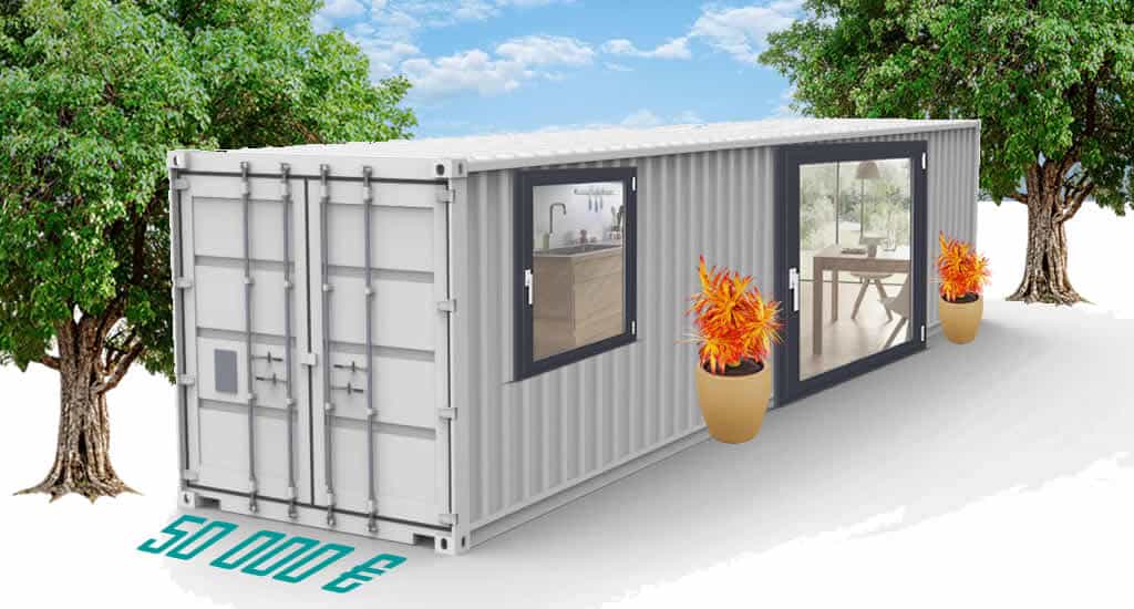 Maison container : Prix clé en main - Mon batiment