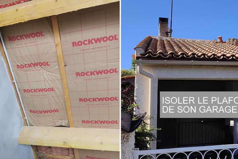 Isoler un garage : Plafond et rampants