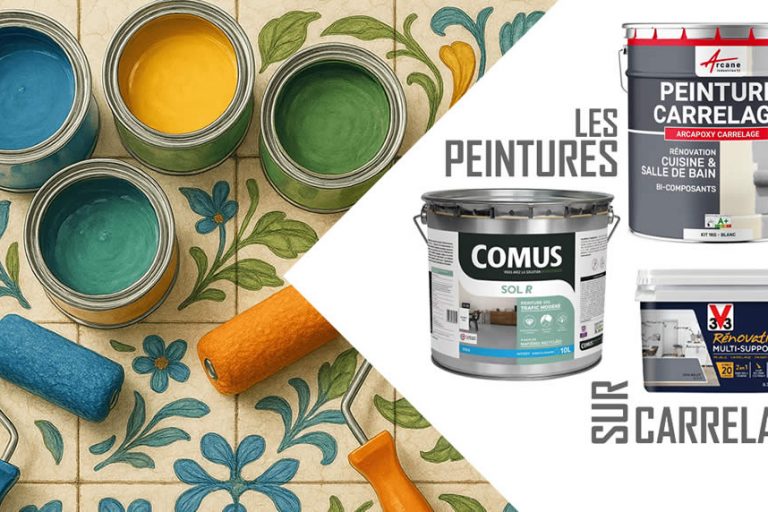 Les peintures sur carrelage