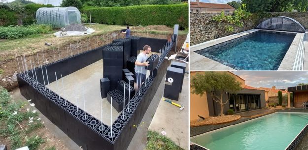 Blockto Pool : La piscine presque sans béton