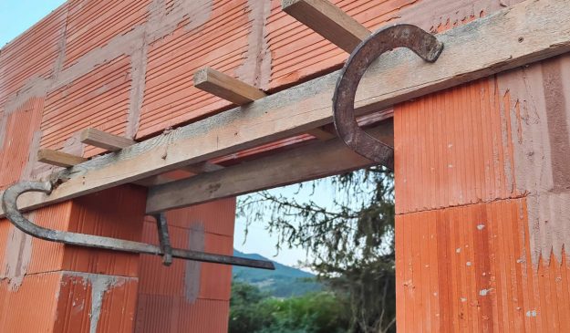 Couler un linteau béton