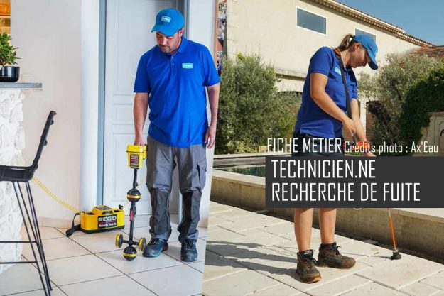 Fiche métier : Technicien recherche de fuite