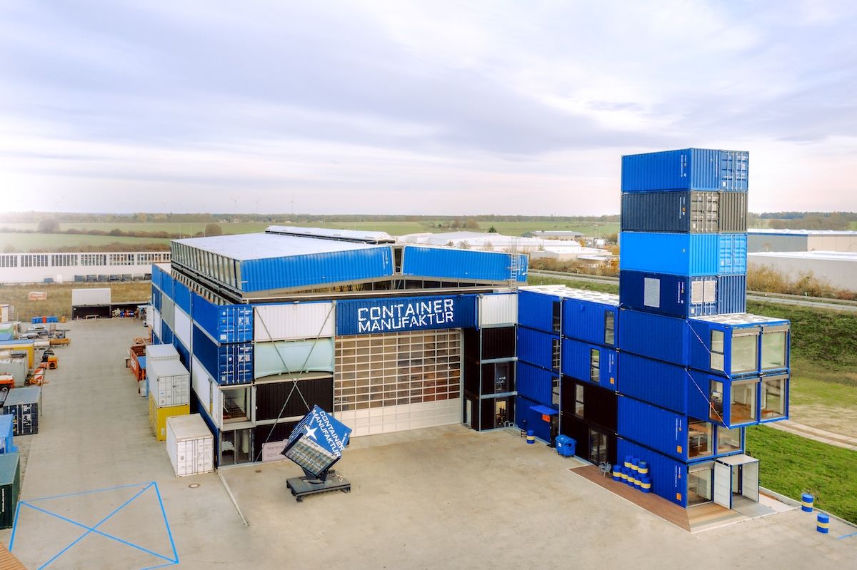 Usine de ContainerManufaktur en Allemagne