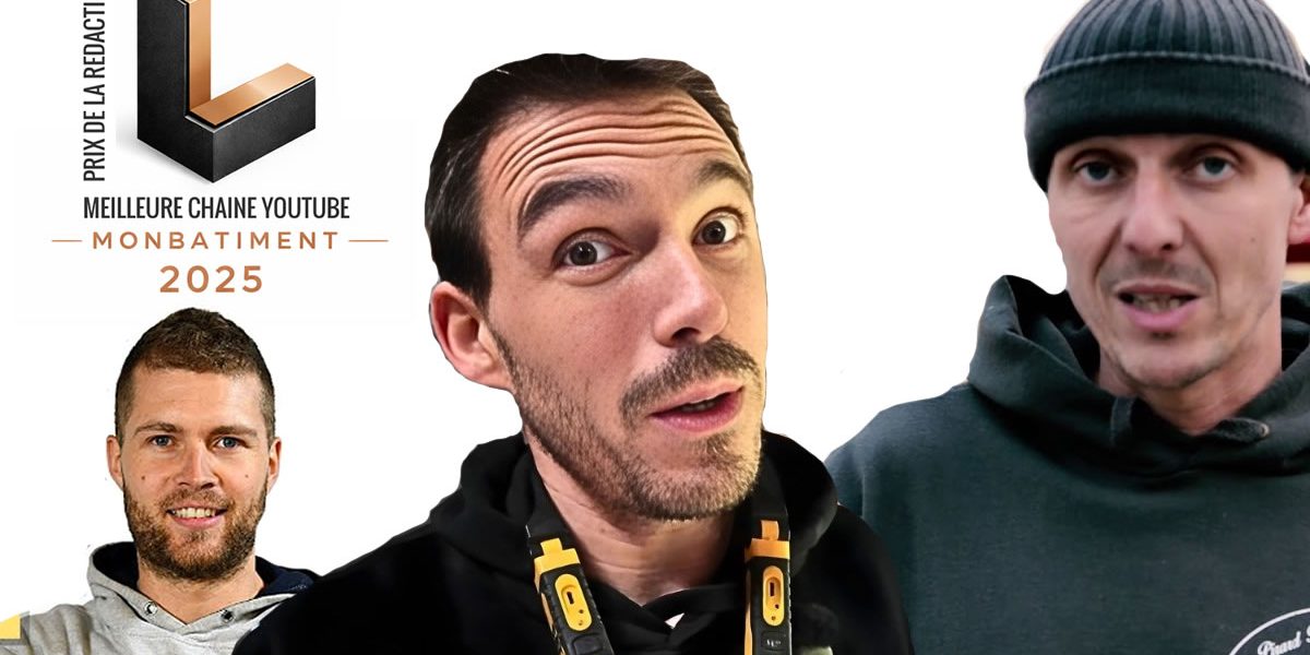 Prix de la meilleure chaine Youtube Monbatiment Prix de la meilleure chaine Youtube Monbatiment