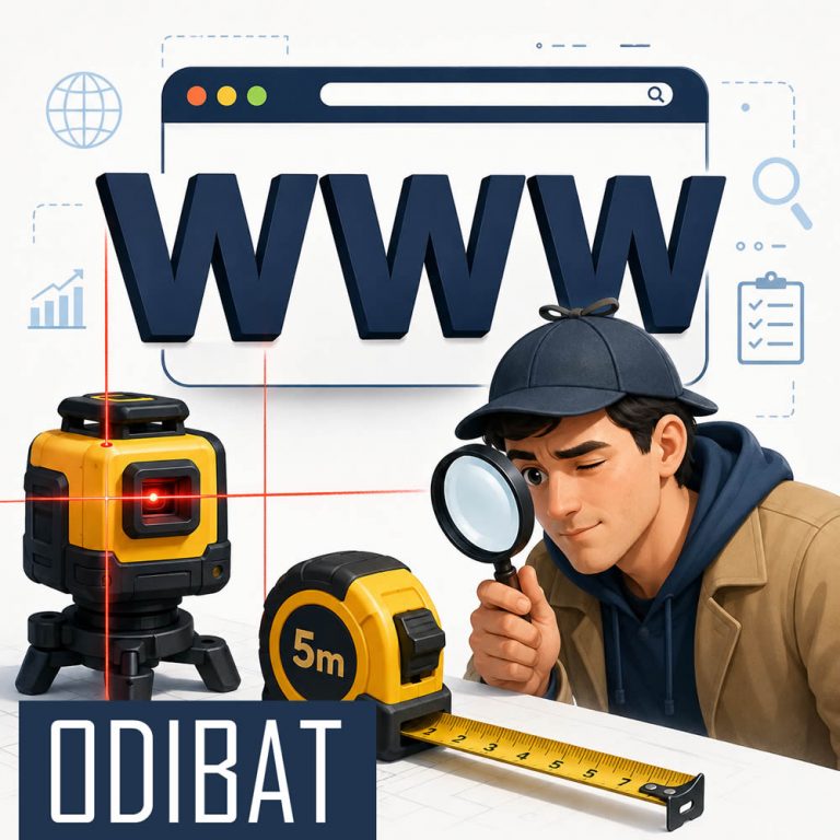 Odibat : L’audit WEB pour les entreprises du bâtiment Odibat : L'audit WEB pour les entreprises du bâtiment
