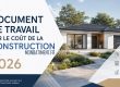 Coût de la construction 2026