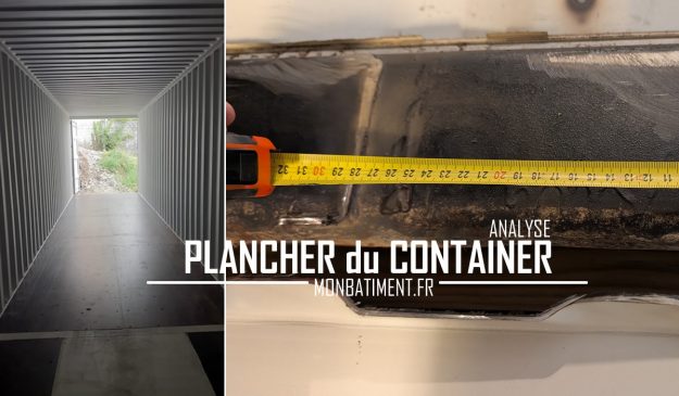 Analyse du plancher d’un container Analyse du plancher d'un container