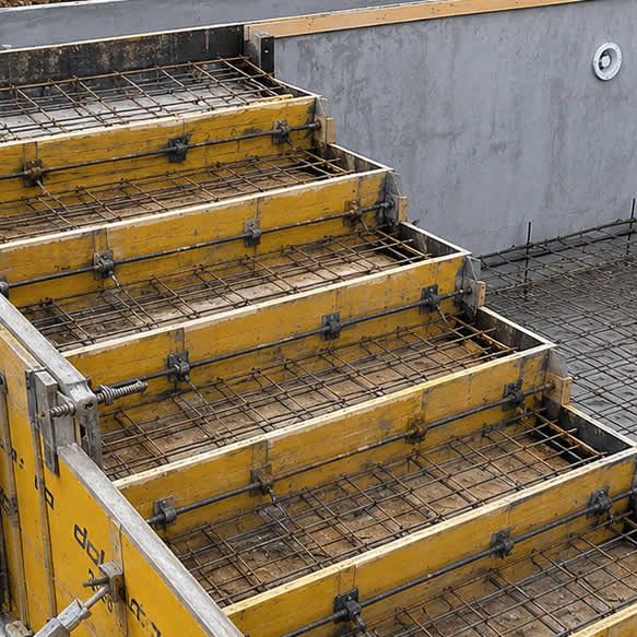 Armature pour piscine béton Armature pour piscine béton