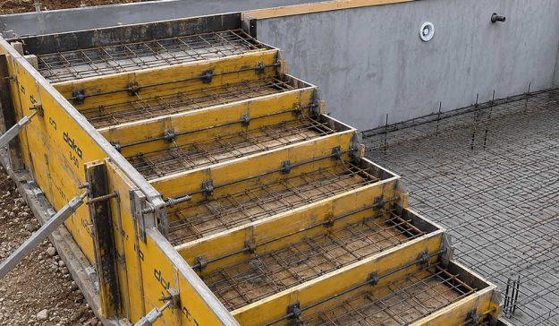 Armature pour piscine béton Armature pour piscine béton