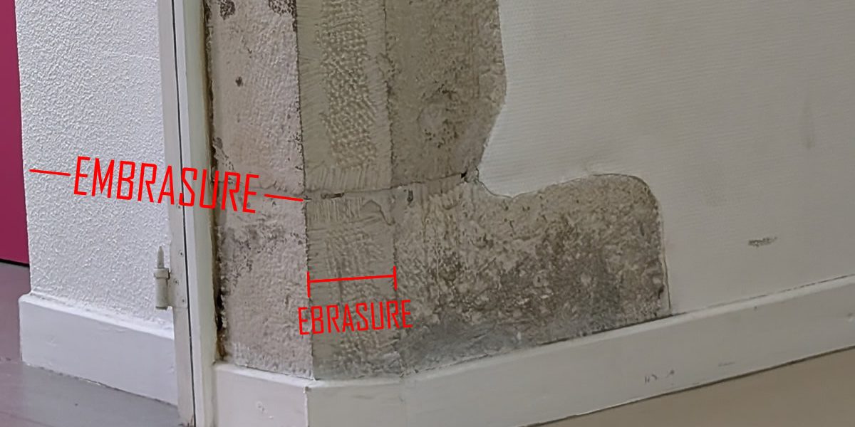 Embrasure : Définition et usages