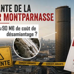 Travaux de désamiantage à la tour Montparnasse Travaux de désamiantage à la tour Montparnasse