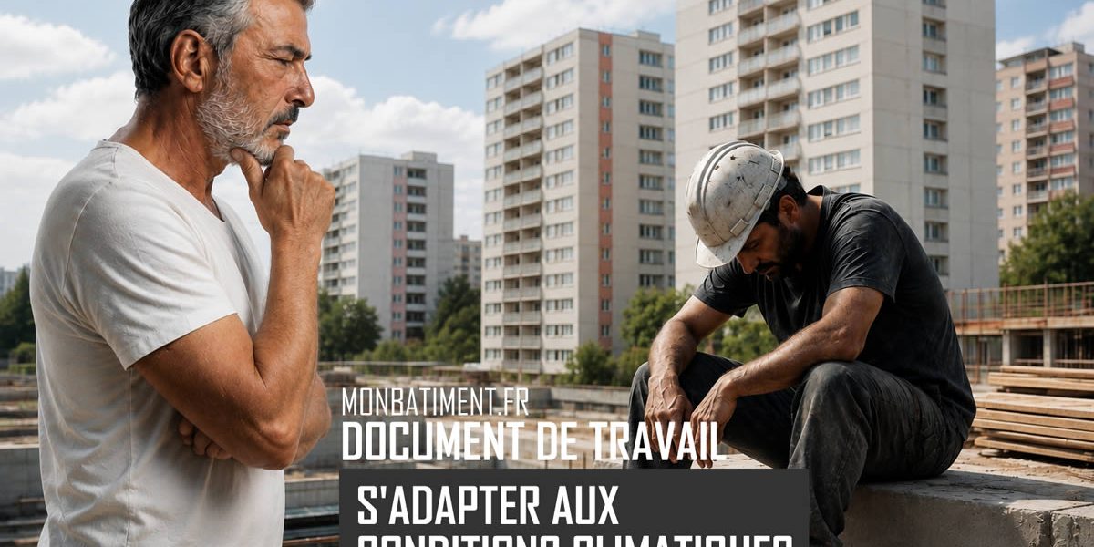 Adaptation du BTP face au changement climatique