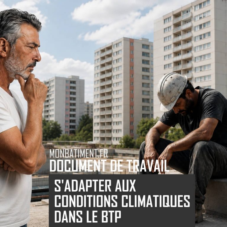 Adaptation du BTP face au changement climatique Adaptation du BTP face au changement climatique