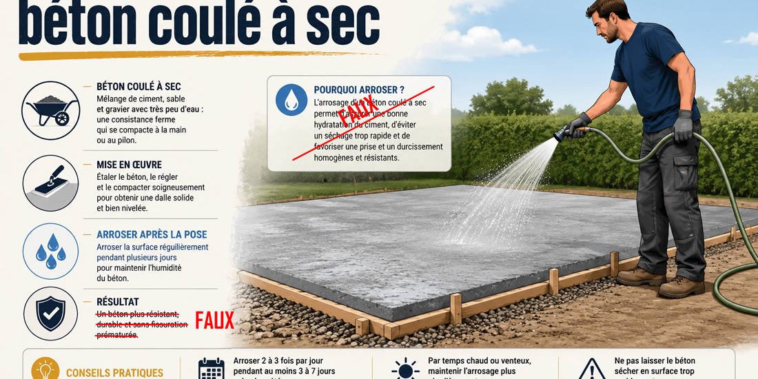 Béton coulé à sec : Est-ce fiable ? Béton coulé à sec : Est-ce fiable ?