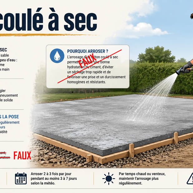 Béton coulé à sec : Est-ce fiable ? Béton coulé à sec : Est-ce fiable ?
