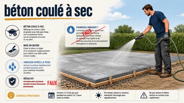 Béton coulé à sec : Est-ce fiable ? Béton coulé à sec : Est-ce fiable ?