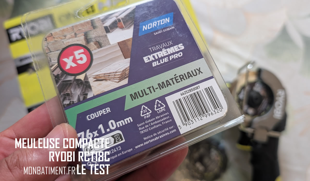 Disques multi-matériaux en 76 mm
