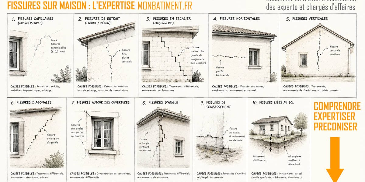 Fissures sur maison individuelle : Quand s’inquiéter ? Fissures sur maison individuelle : Quand s'inquiéter ?