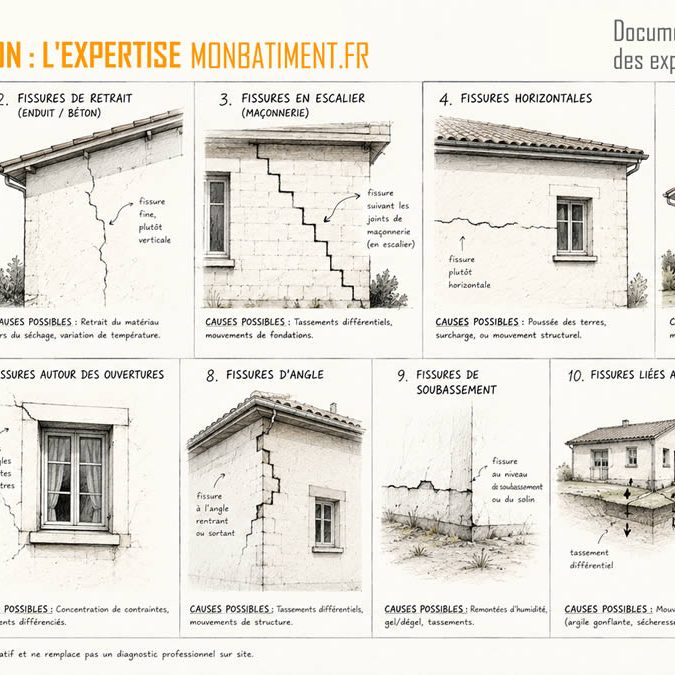 Fissures sur maison individuelle : Quand s’inquiéter ? Fissures sur maison individuelle : Quand s'inquiéter ?