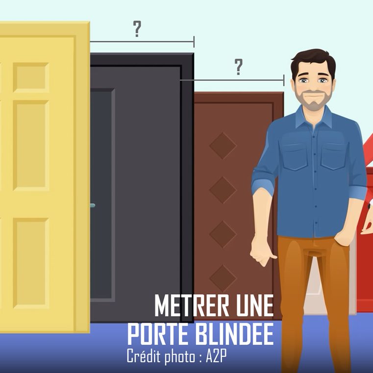 Métrer une porte blindée ou renforcée Métrer une porte blindée ou renforcée