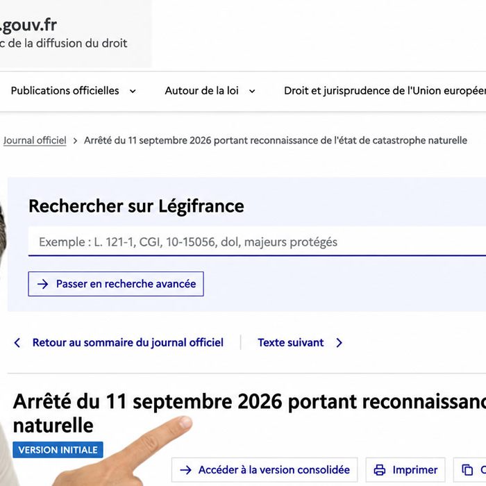 Arrêté CATNAT Septembre 2026 Arrêté CATNAT Septembre 2026
