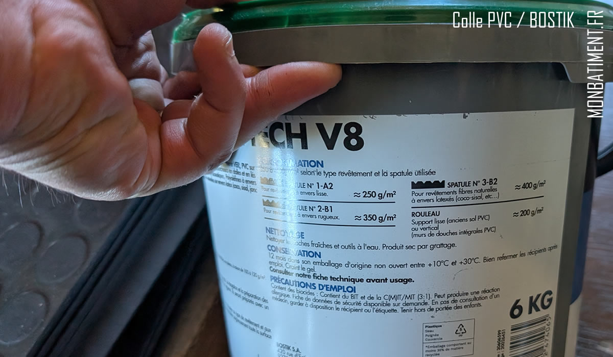 Colle Bostik SADERTECH V8