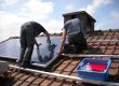 Pose de panneaux photovoltaïques sur toiture